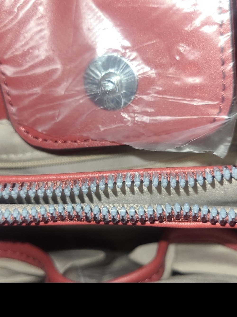 Nine West Tan and Rust Patterned Crossbody NWT - Picture 8 of 10